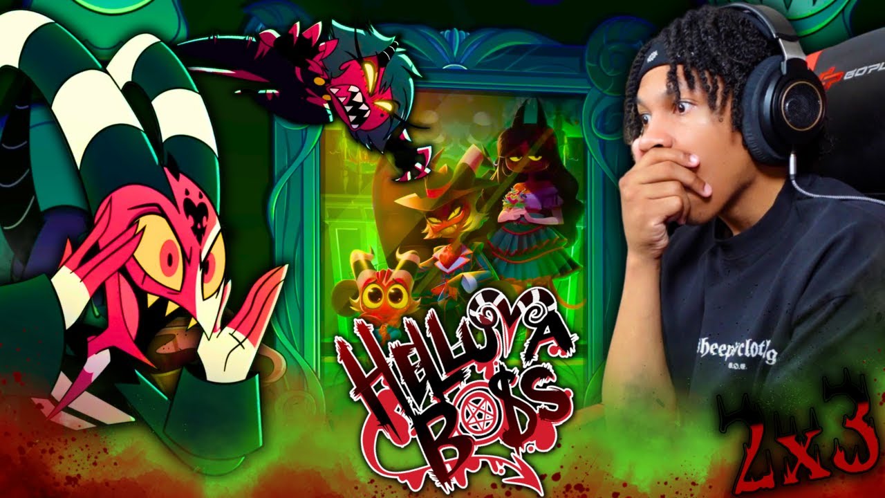 HELLUVA BOSS S2: Episode 3 REACTION! | 2x3 “EXES AND OOHS” | Vivziepop