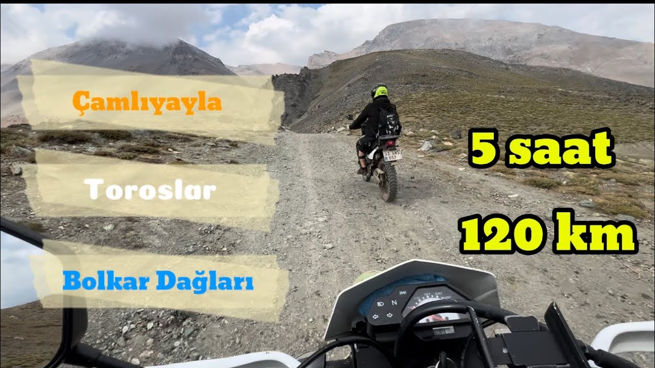 Çamlıyayla / Toroslar / Bolkar Dağları / Göller  (TET Rotası) 2. bölüm