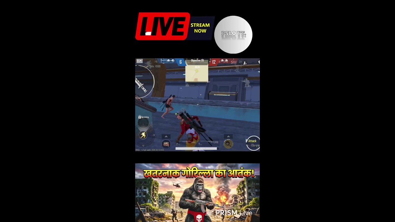 PSLO YT  Arena is live #BGMILIVE #BGIS