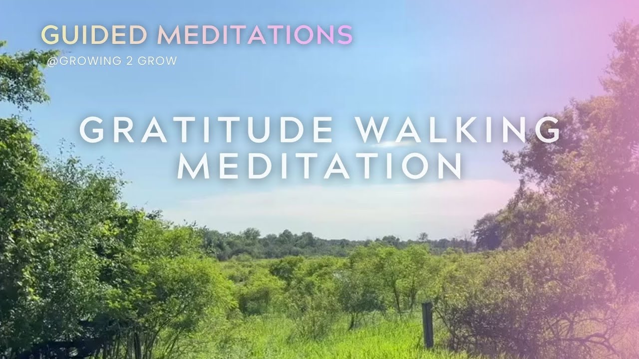 10-Minute Gratitude Walking Meditation to Cultivate Appreciation & Mindfulness | Slow Living