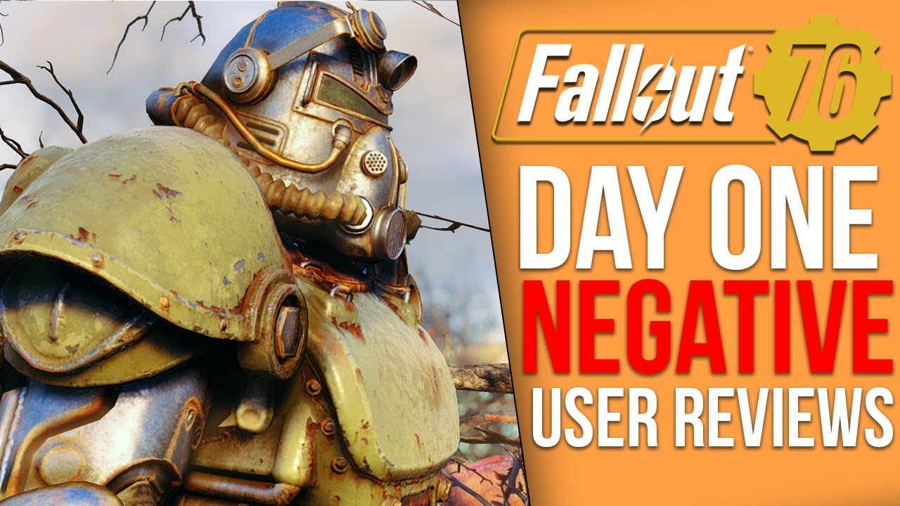 Fallout 76 Day One User Reviews are Extremely Negative