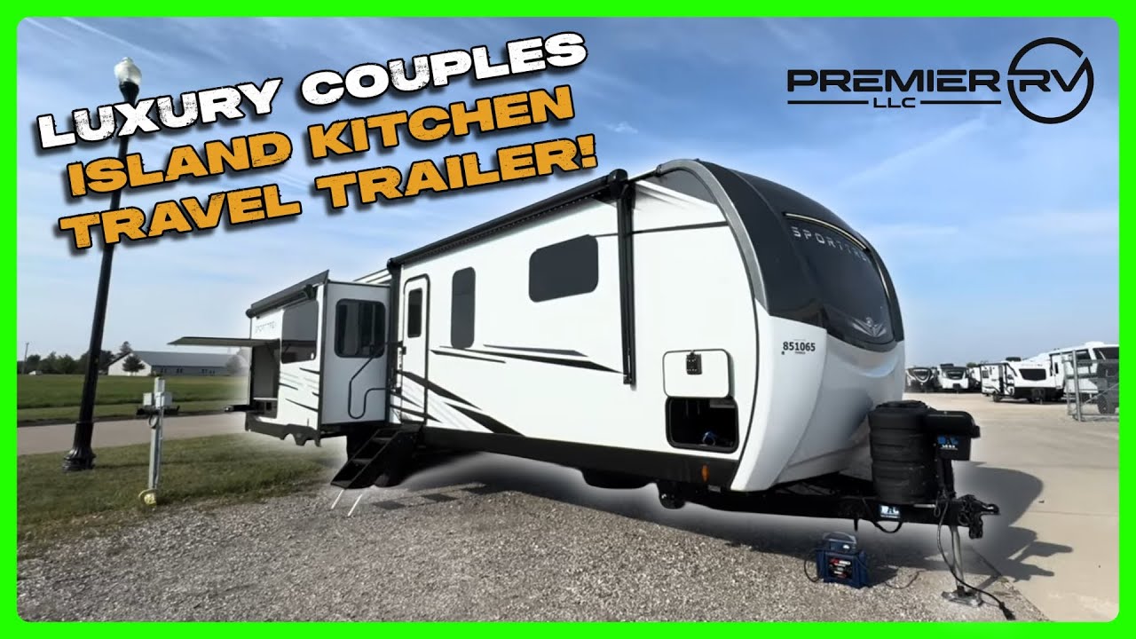 Luxury Couples Rear Living Room with an Outdoor Kitchen! - 2026 Venture SportTrek Touring 343vik