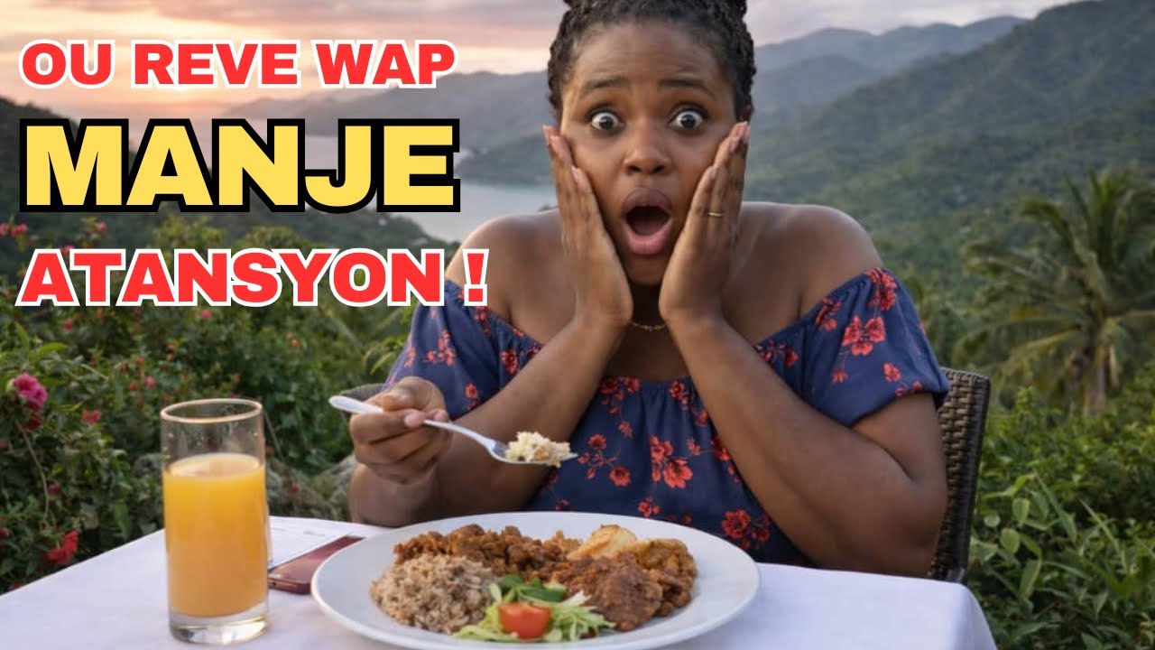 REVE WAP MANJE NAN DOMI PA PRAN SA POU JWÈT 