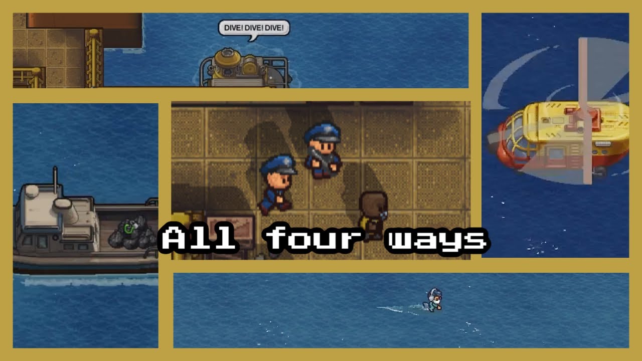How to Escape from H.M.P. Offshore in The Escapists 2 (All four ways)