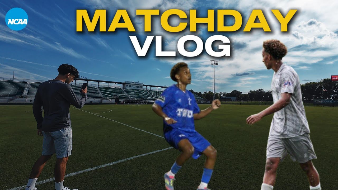 Matchday Vlog against D1 University | International College soccer Athlete 🇩🇪
