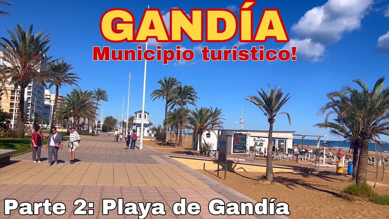 Playa de Gandía 🏖: VACIA en Invierno! 😳 #emigrarconana #gandia