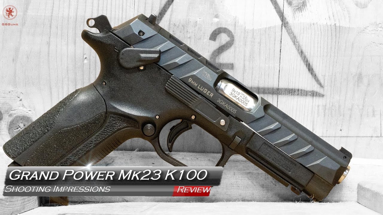 Grand Power K100 Mk23 Shooting Impressions