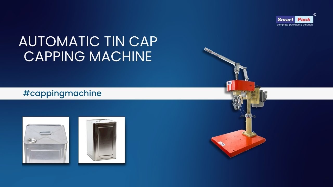 Automatic Tin Cap Capping Machine Contact- 9109108483