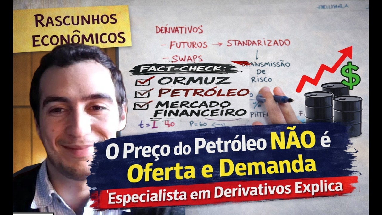 Preço do Petróleo NÃO é Oferta e Demanda? | Entrevista com especialista em Derivativos