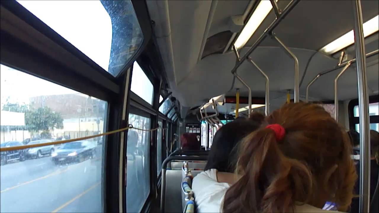 A ride on a Los Angeles County MTA NABI 45C-LFW 