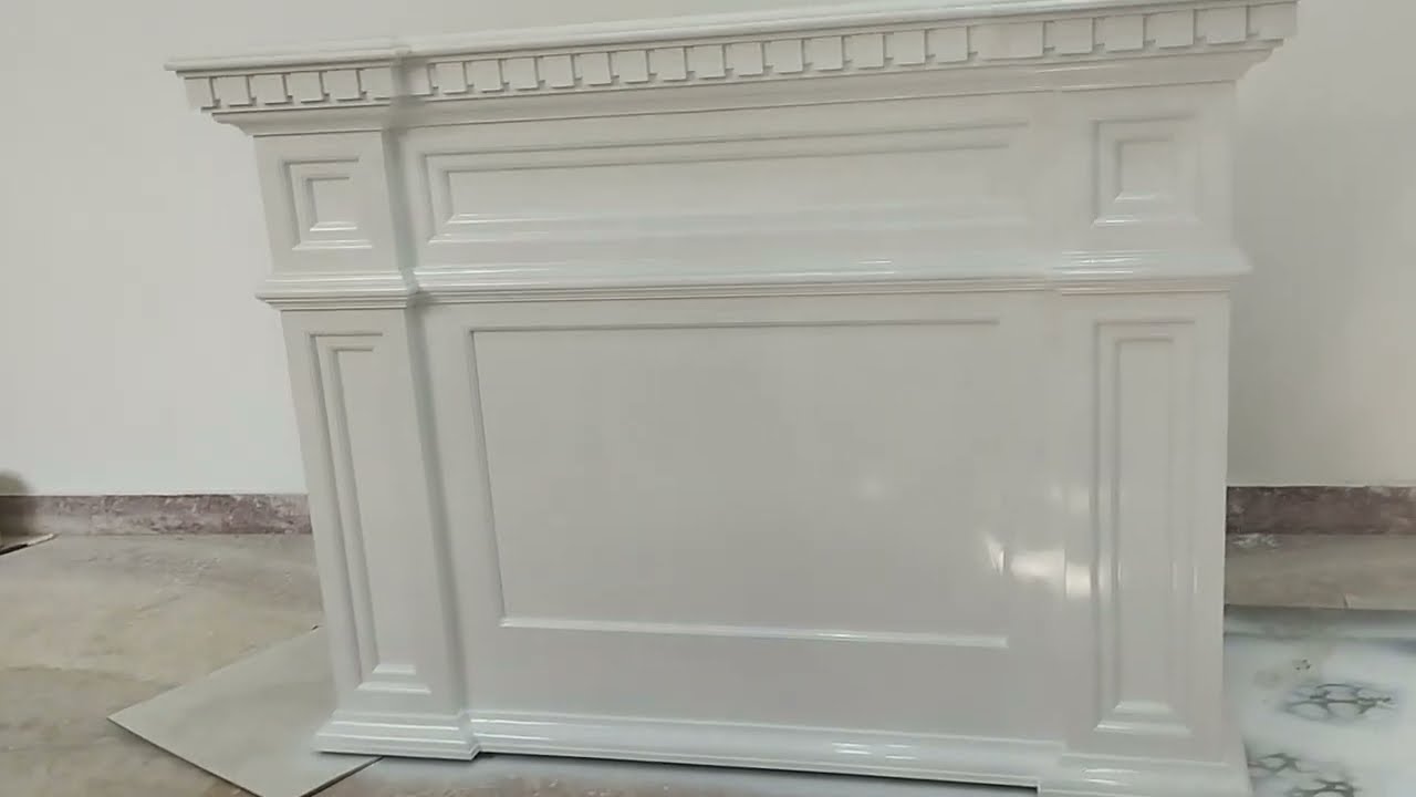Asian paint PU white high gloss laminate wood finish how to apply | PU white wood work 2024