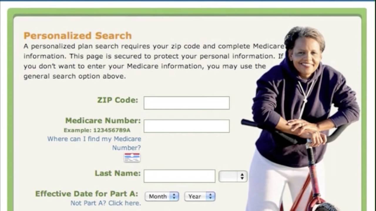 Medicare Plan Finder Lesson 1: Getting Started