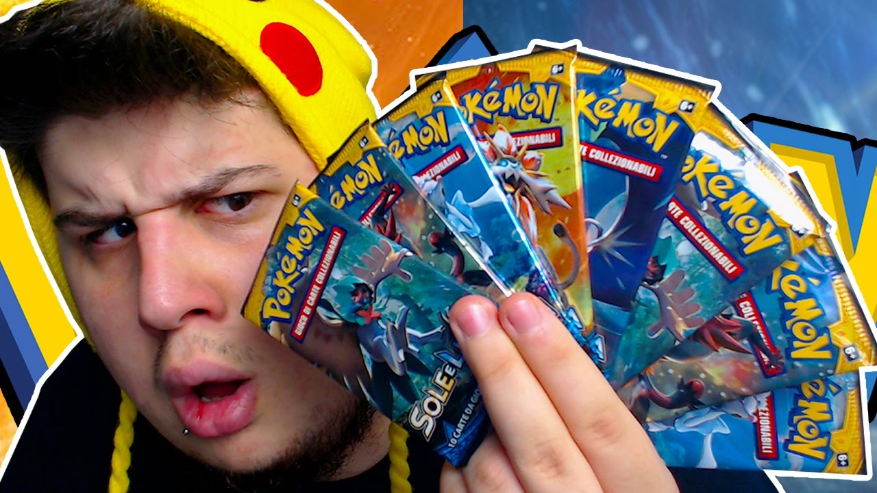 APRO 8 BUSTINE, TROVO LA ULTRA CHE MI HANNO RUBATO AL ROMICS! - Pack Opening Pokémon Sole e Luna