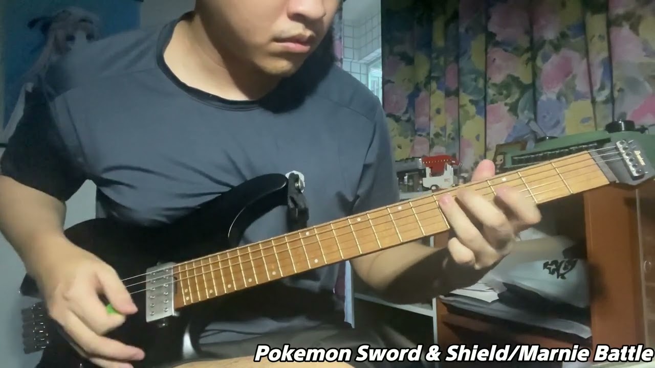 Pokemon Sword & Shield - Marnie Battle Theme (Guitar Cover)