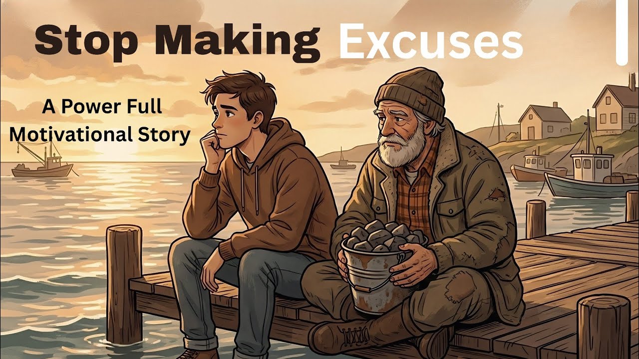 The Man Who Was Full of Excuses  A Story About Letting Go and Finally Beginning Motivational Story  