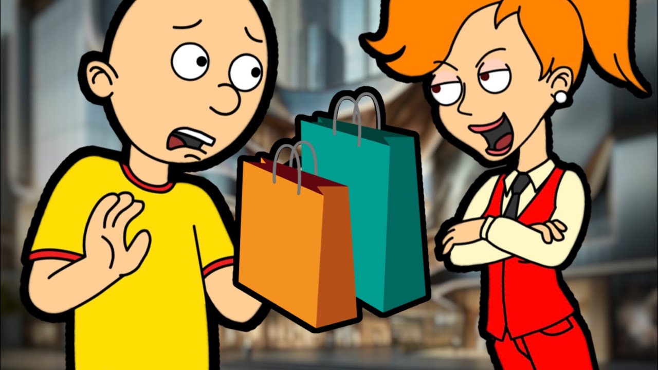 Caillou Escapes Miss Martin's Mall/Ungrounded/Miss Martin Arrested