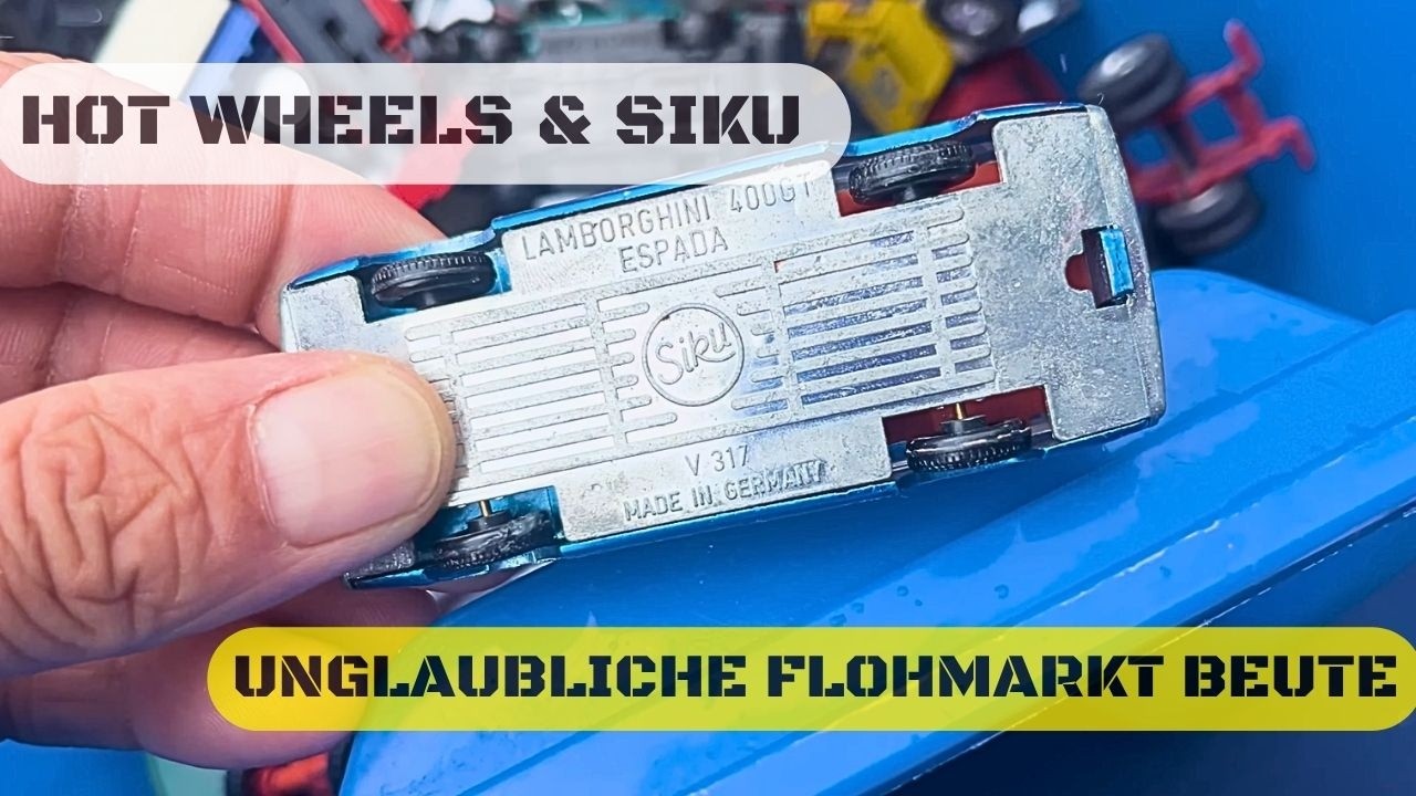 Ich finde Seltene Hot Wheels & alte SIKU Klassiker mit Swarovski Steinen! 🏴‍☠️