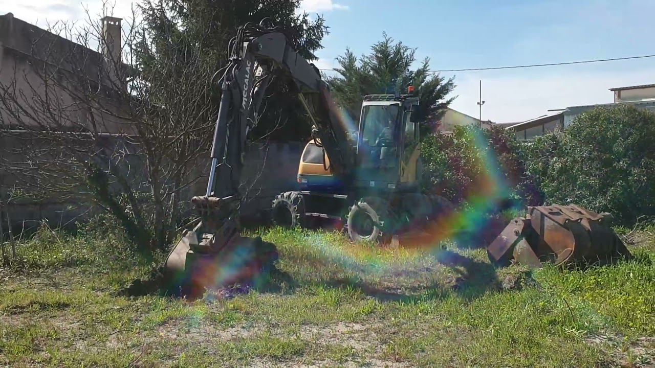 Used Mecalac 714MW | Used Wheeled Excavator | equippo.com | Used heavy equipment