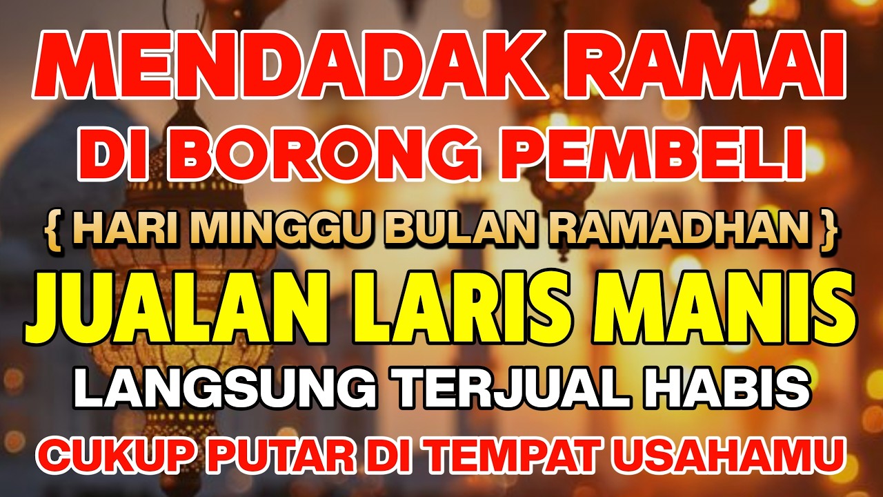 SANGAT MUSTAJAB❗PUTAR DI TEMPAT USAHA ANDA MENDATANGKAN PELANGGAN BARU MENGEMBALIKAN PELANGGAN LAMA