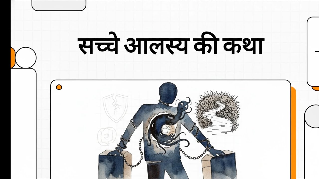 सच्चे आलस्य की कथा#hindimotivation#viralvideo#ashutoshrana 