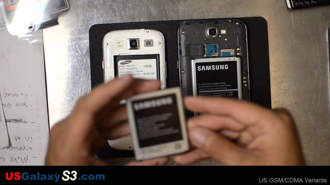 AT&T Samsung Galaxy Note 2 Unboxing and First Look (vs Galaxy S3 and LG Intuition)