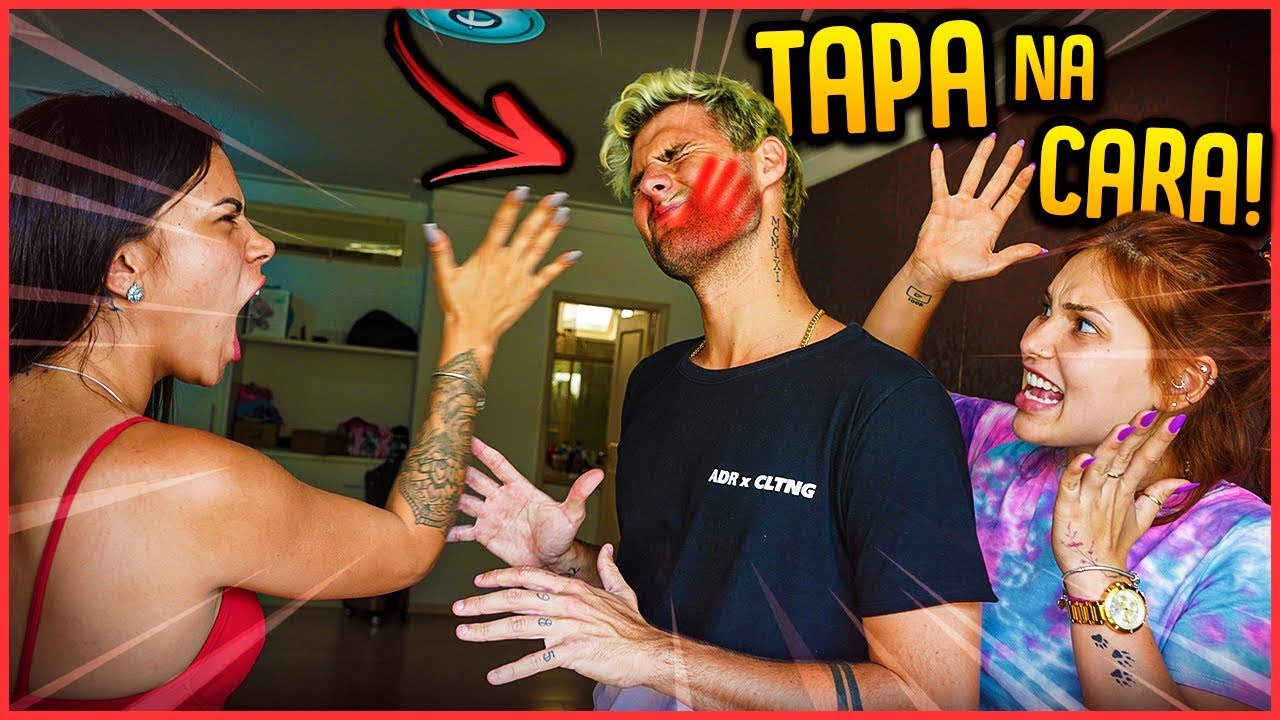 A ANA ME DEU UM TAPA NA CARA NA FRENTE DA MINHA NAMORADA!! - TROLLANDO NAMORADA [ REZENDE EVIL ]
