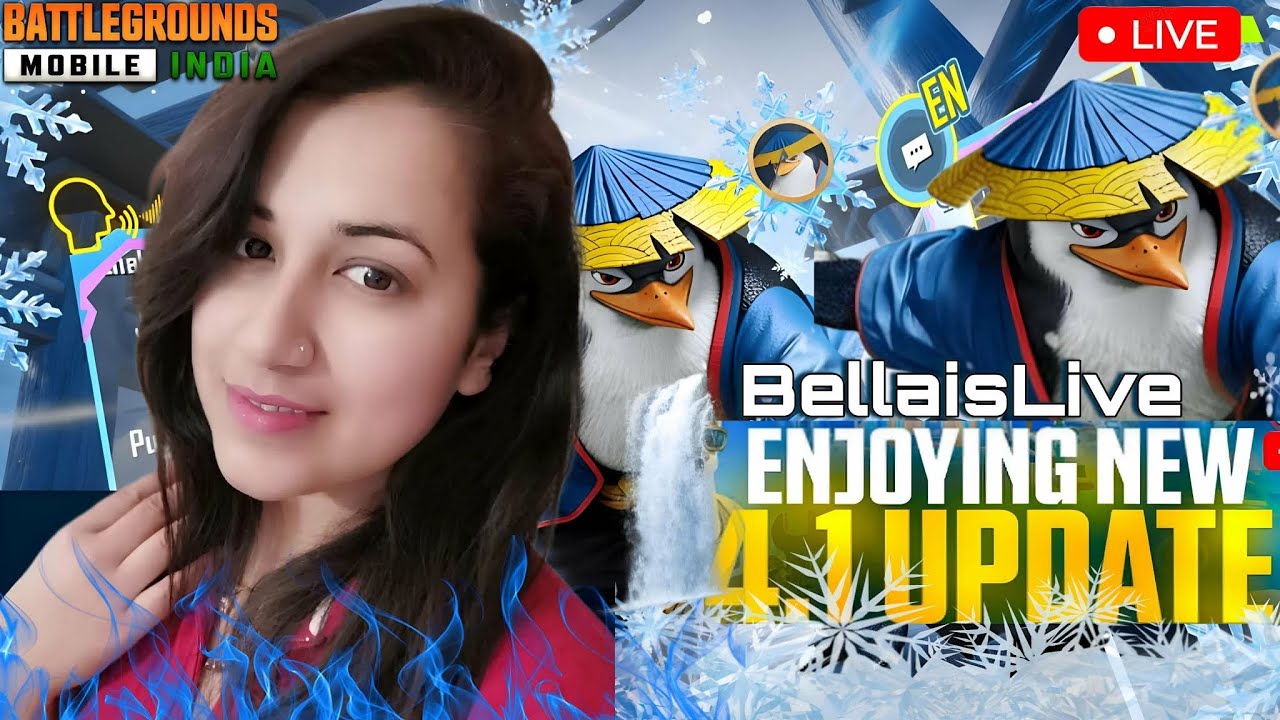 QUEEN OF BGMI 😈 | GIRL GAMER LIVE STREAM 🔥 | BELLA IS LIVE