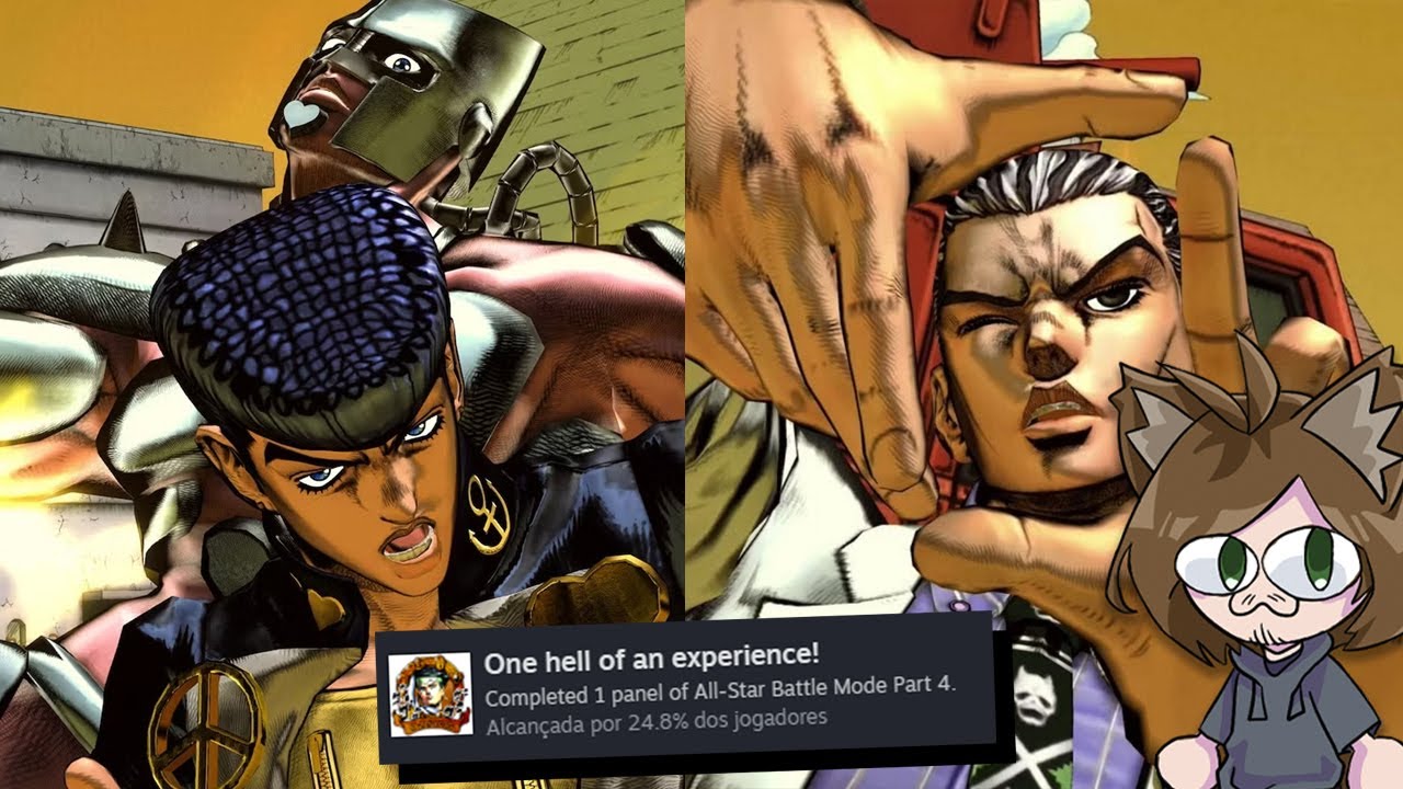 RECRIANDO as LUTAS CANONICAS no jogo de JOJO