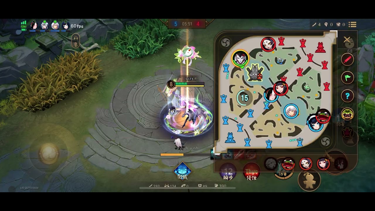 Onmyoji Arena - Kujira game play counter Vampire