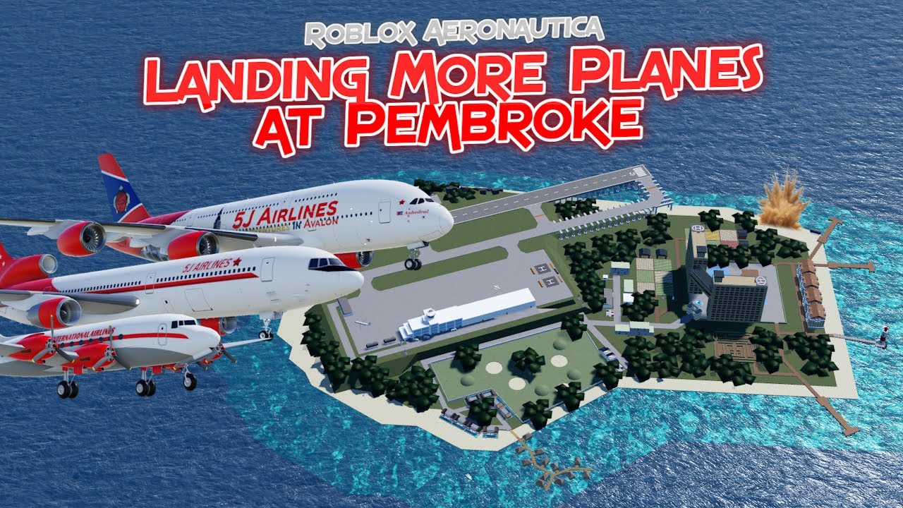 Landing More Planes at Pembroke (Surprising) || Roblox Aeronautica