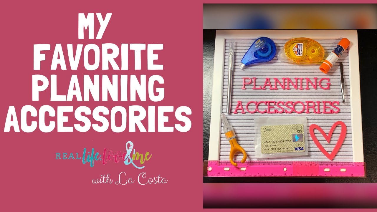 MY FAVORITE PLANNING ACCESSORIES OF 2019 // Must haves for me!!