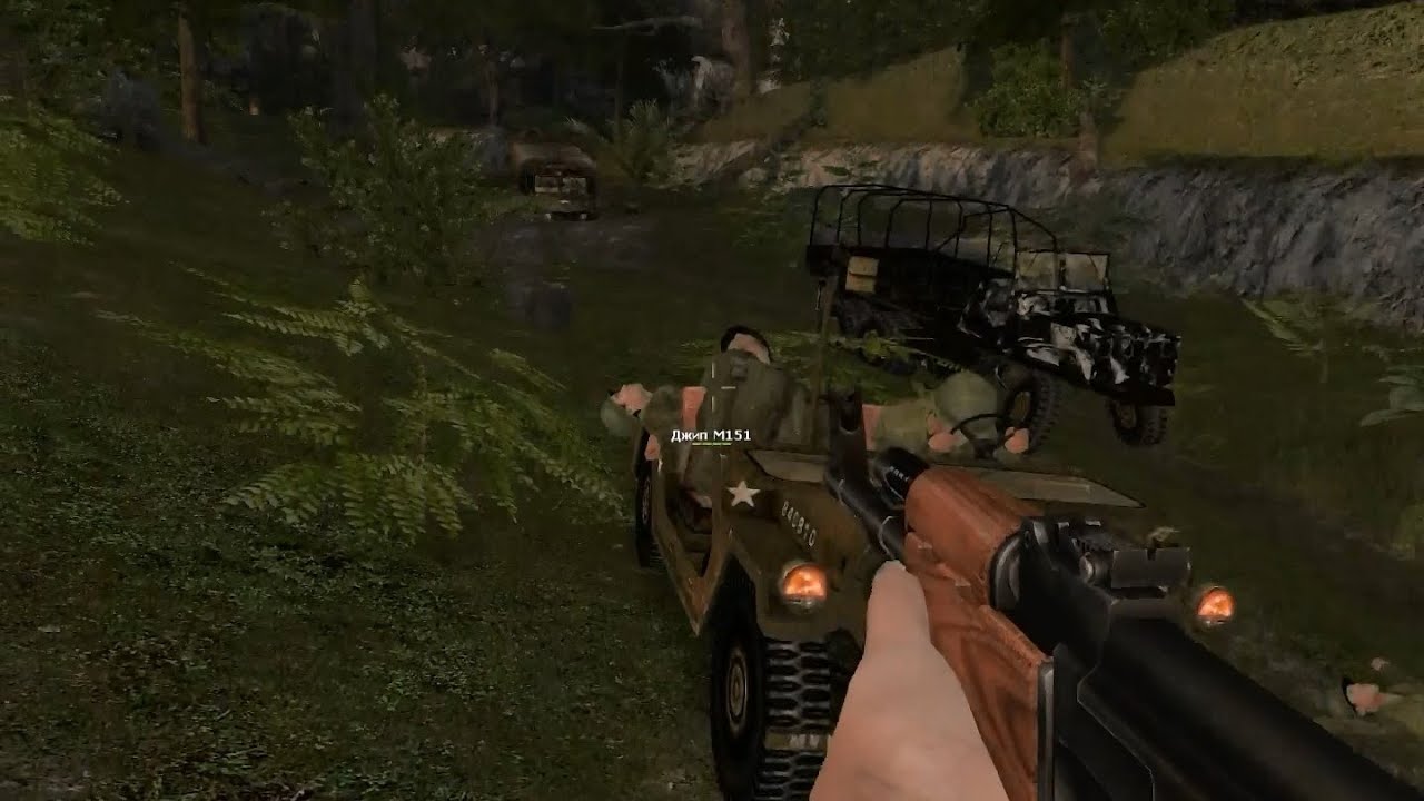 Вьетконг 2 - Vietcong 2 - прохождение за Вьетконг - эпизод 3 - Засада на колонну