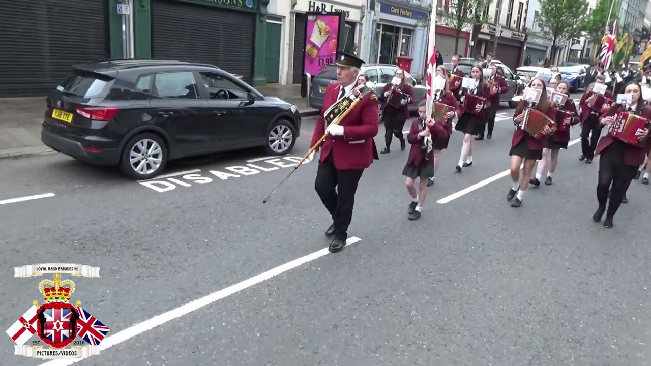 Blacksessiagh Accordion Band (Full Clip) @ UDR Commemorative Parade 2024