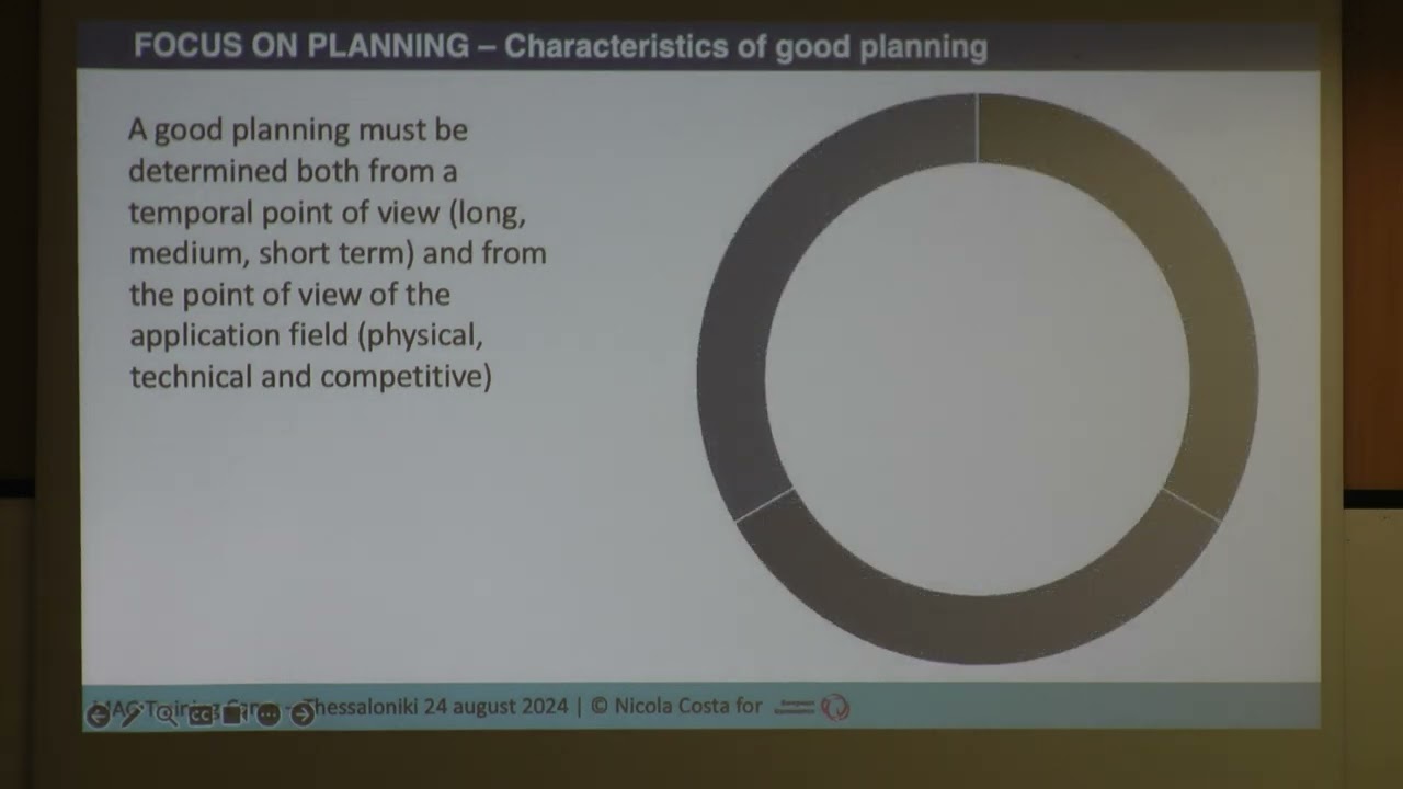 EG MAG JUNIOR TRAINING CAMP THESSALONIKI 2024 - PLANNING IN MAN ARTISTIC GYMNASTICS - PART ONE