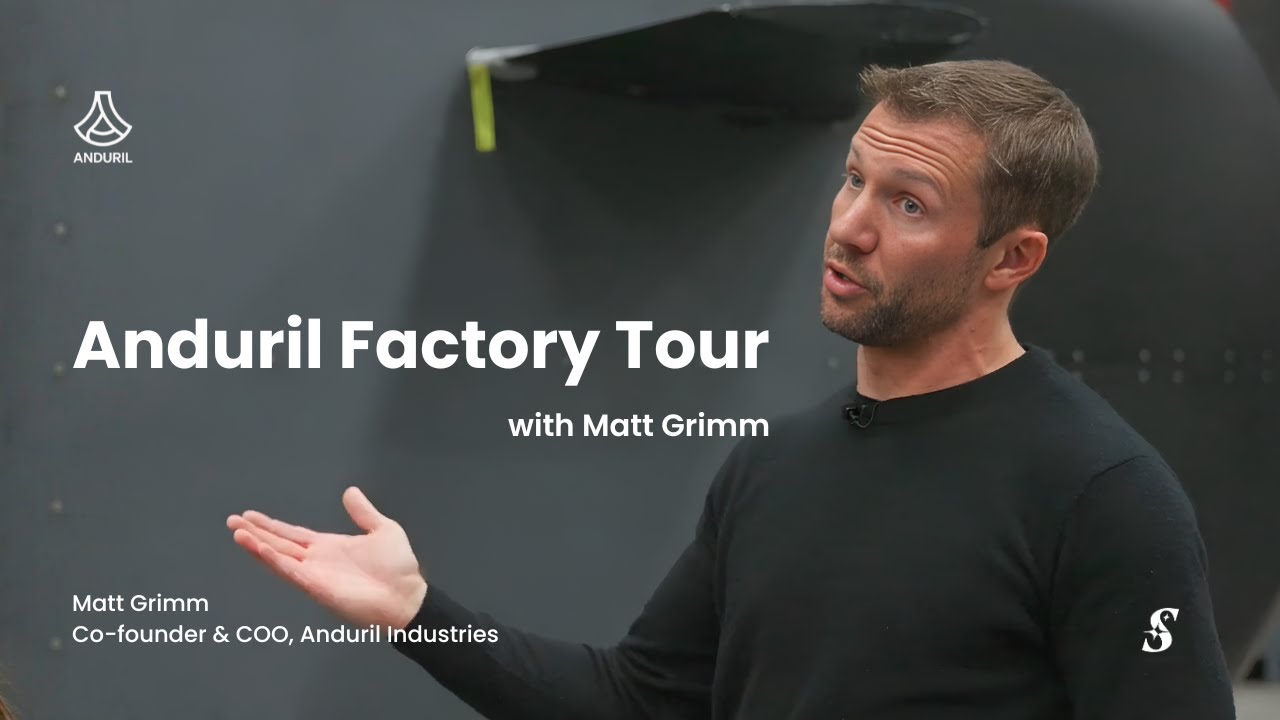 Full Anduril R&D Tour: Matt Grimm, Co-Founder & COO