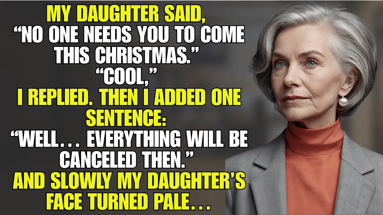 My Daughter Said, “We’re Not Celebrating Christmas With You This Year”—So I Replied Without Begging