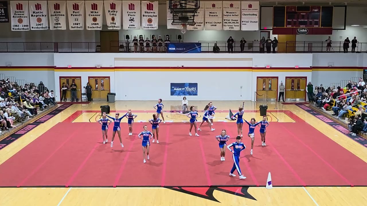 Wheeling Park High School 5A at OVAC Cheer Competition 2026 💙