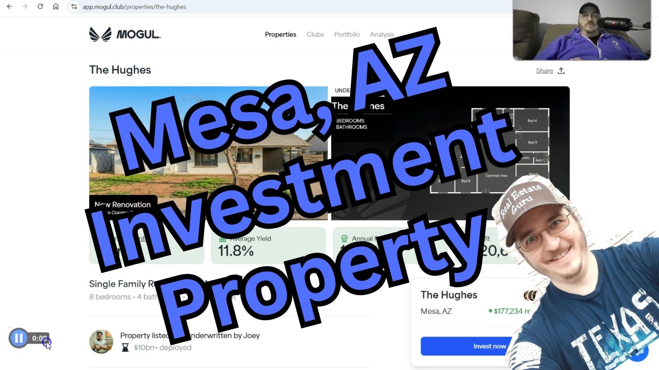 The Hughes - Fractional Real Estate Investing on Mogul Club - Mesa, AZ Padsplit Core+ or Value Add?