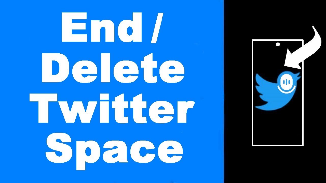 How to End X (Twitter) Space&mdash;Deleting Twitter Spaces (UPDATED)