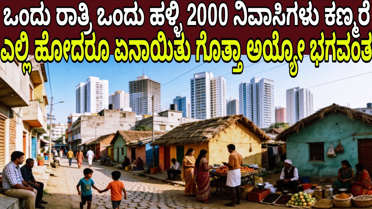 ಒಂದು ರಾತ್ರಿ ಒಂದು ಹಳ್ಳಿ 2000 ನಿವಾಸಿಗಳು ಕಣ್ಮರೆ ಎಲ್ಲಿ ಹೋದರೂ ಏನಾಯಿತು ಗೊತ್ತಾ | Indian Mystery Village