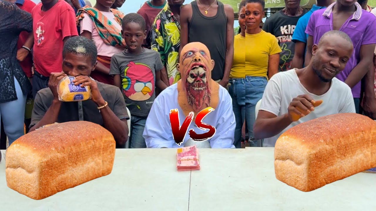 EATING CONTEST: GIANT BREAD MADNESS – WHO CAN FINISH 4 LOAVES FOR 100,000 CASH PRIZE