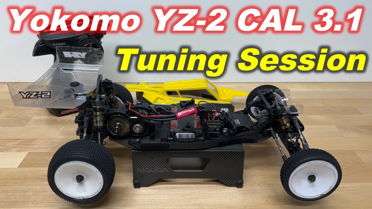 Yokomo YZ-2 YZ2 CAL 3.1 CAL3.1 Tuning Session