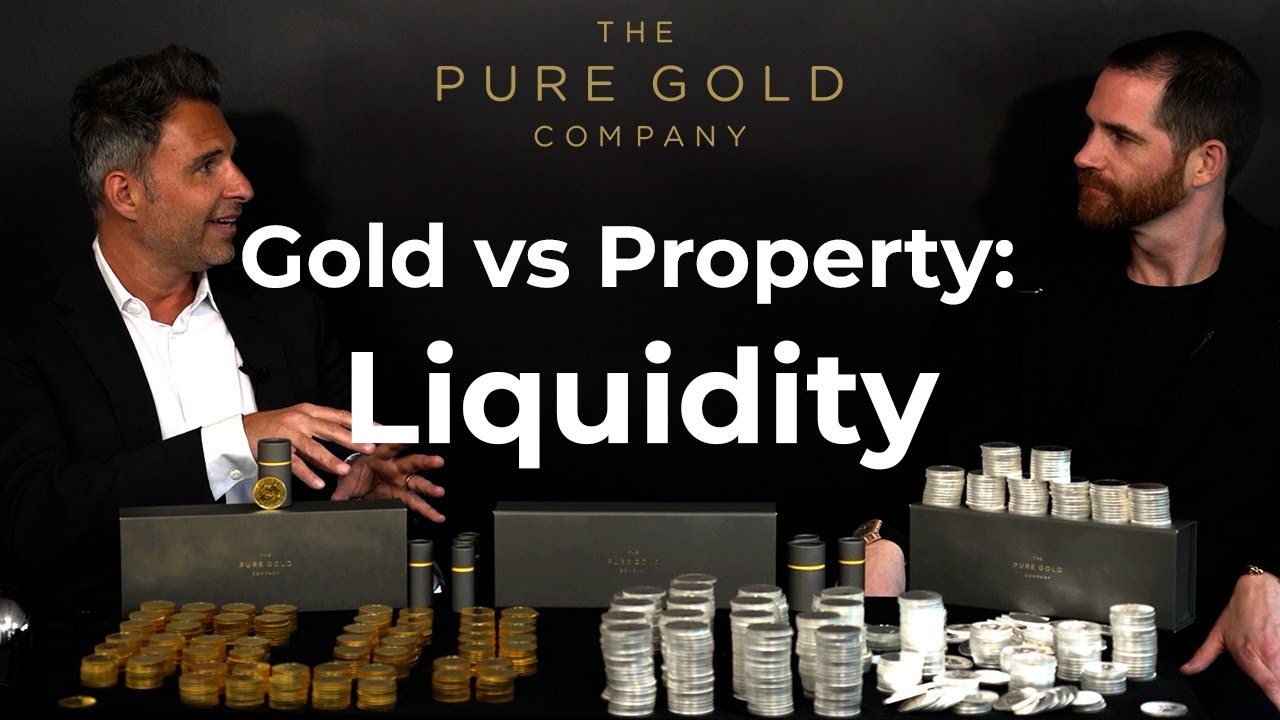 Why physical gold beats property hands down for liquidity