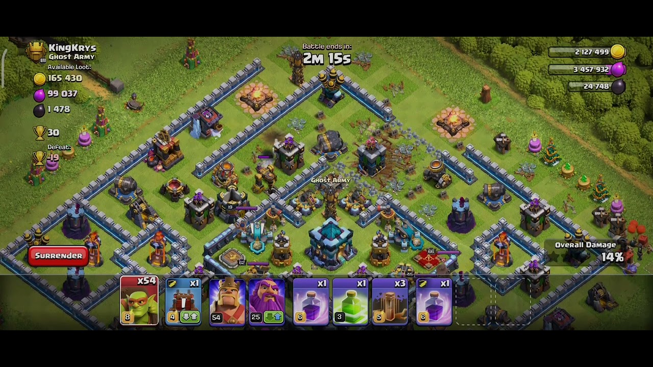 Titan league gameplay #clashofclans #clashofclansattacks #coc #th12