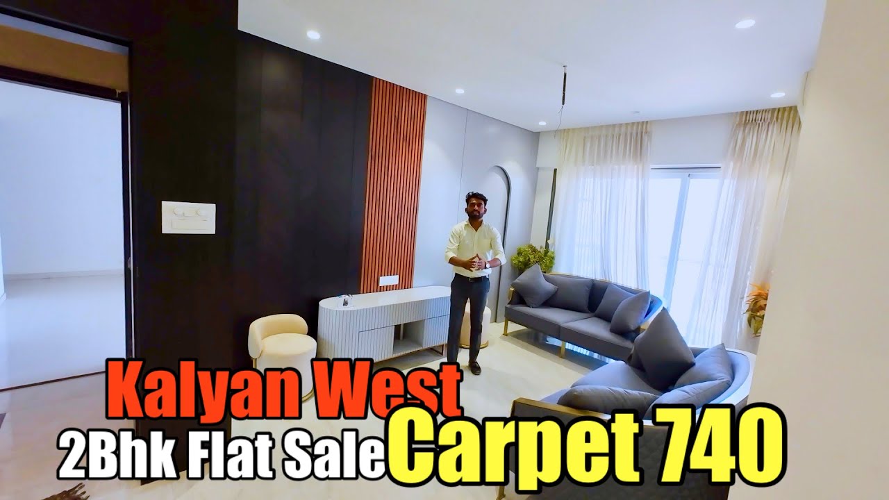 2Bhk Flat Sale In Kalyan Station / Carpet 730 / New Contractio / 2Bhk