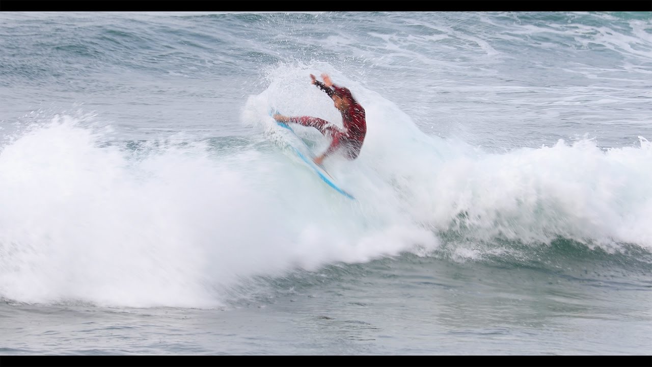 Surfing Zarautz 14:4:2017
