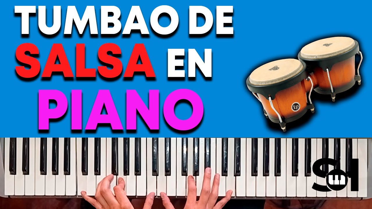 Cómo Tocar SALSA en PIANO - Tutorial