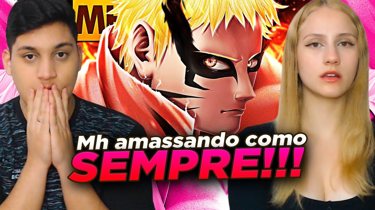 REACT EM CASAL - NINJA DESCOLADO 3 🩸 (Naruto/Boruto) Style Trap | Prod. Sid | MHRAP
