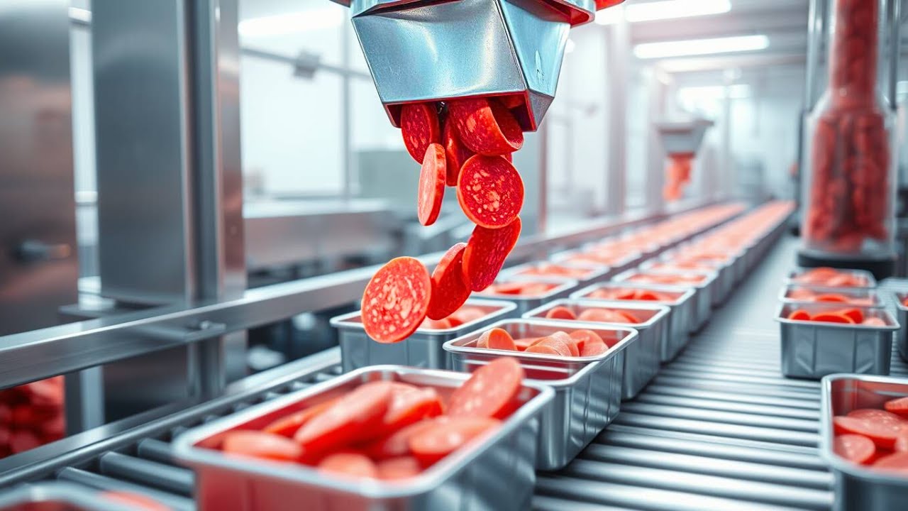 Как производится салями | Внутри фабрики