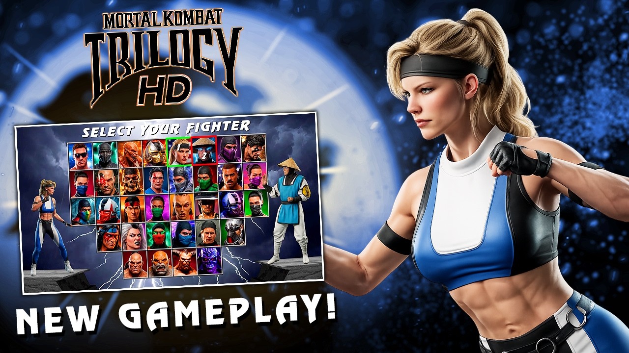 Ремейк Mortal Kombat Trilogy в HD &mdash; РЕАКЦИЯ НА НОВЫЙ ГЕЙМПЛЕЙ СОНЫ БЛЕЙД! (Первый взгляд)